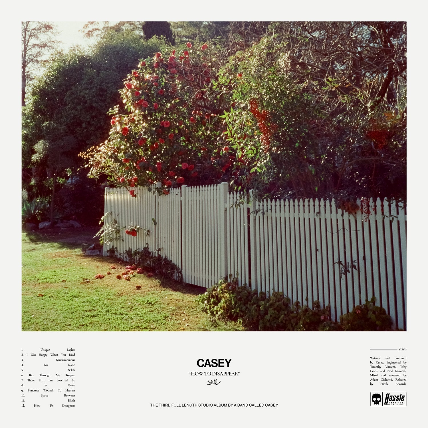 CASEY "How To Disappear (Alternate Cover)" LP