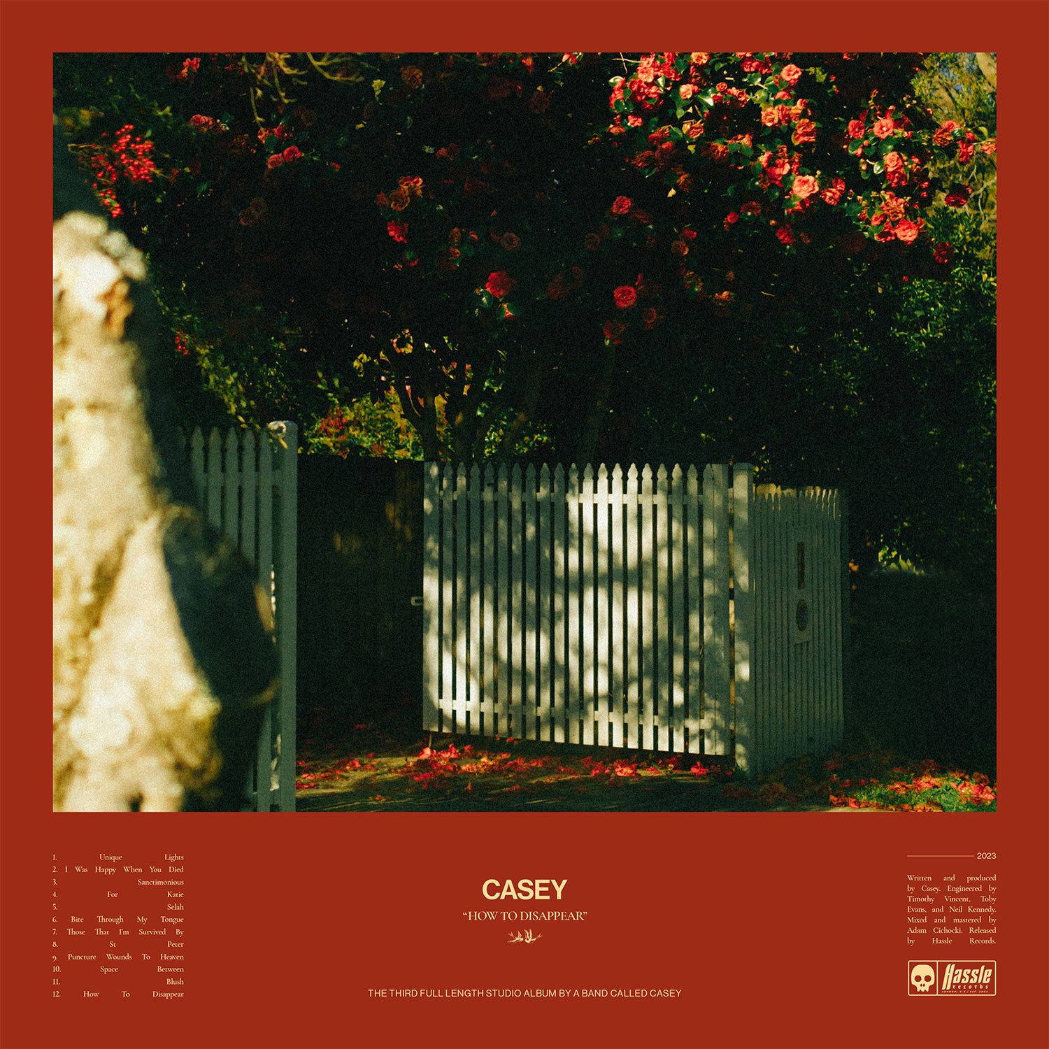 CASEY "How To Disappear (Standard Cover)" LP