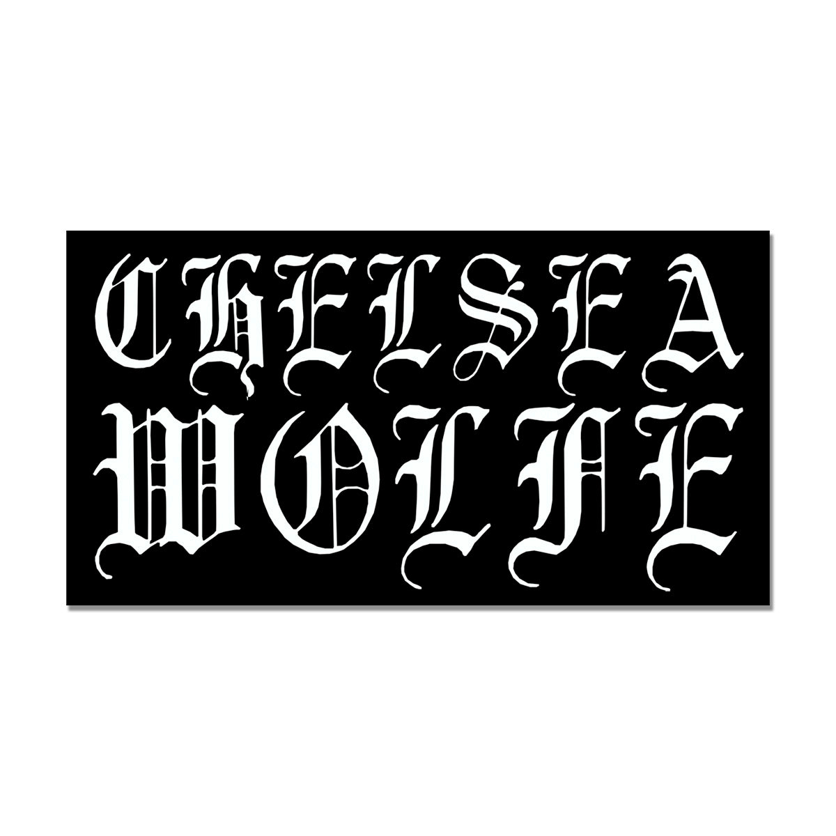 CHELSEA WOLFE "Logo" Sticker