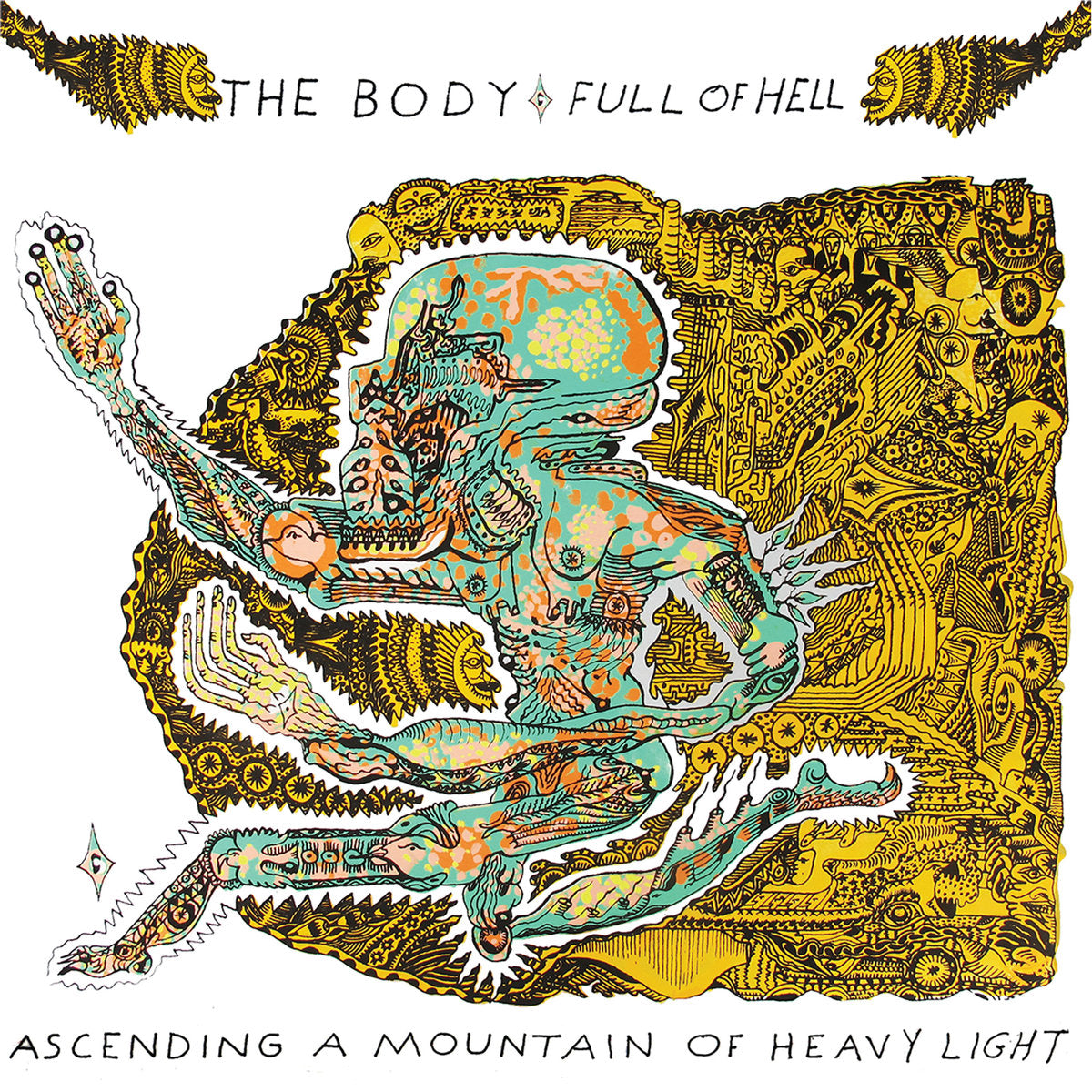 FULL OF HELL/THE BODY "Ascending A Mountain Of Heavy Light" LP