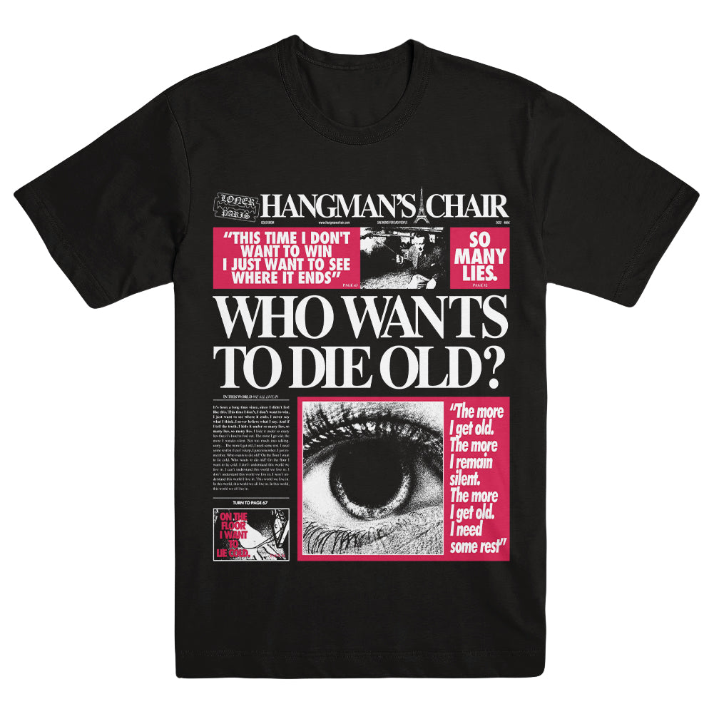 HANGMAN'S CHAIR "Die Old" T-Shirt