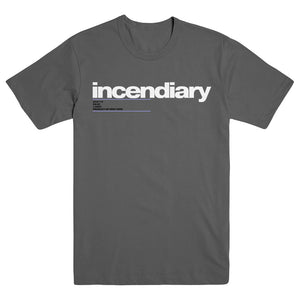 INCENDIARY "Change The Way - Promo" T-Shirt