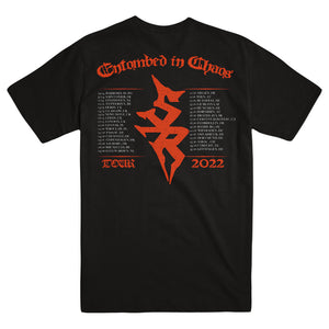 SKELETAL REMAINS "The Entombment Of Chaos Tour" T-Shirt