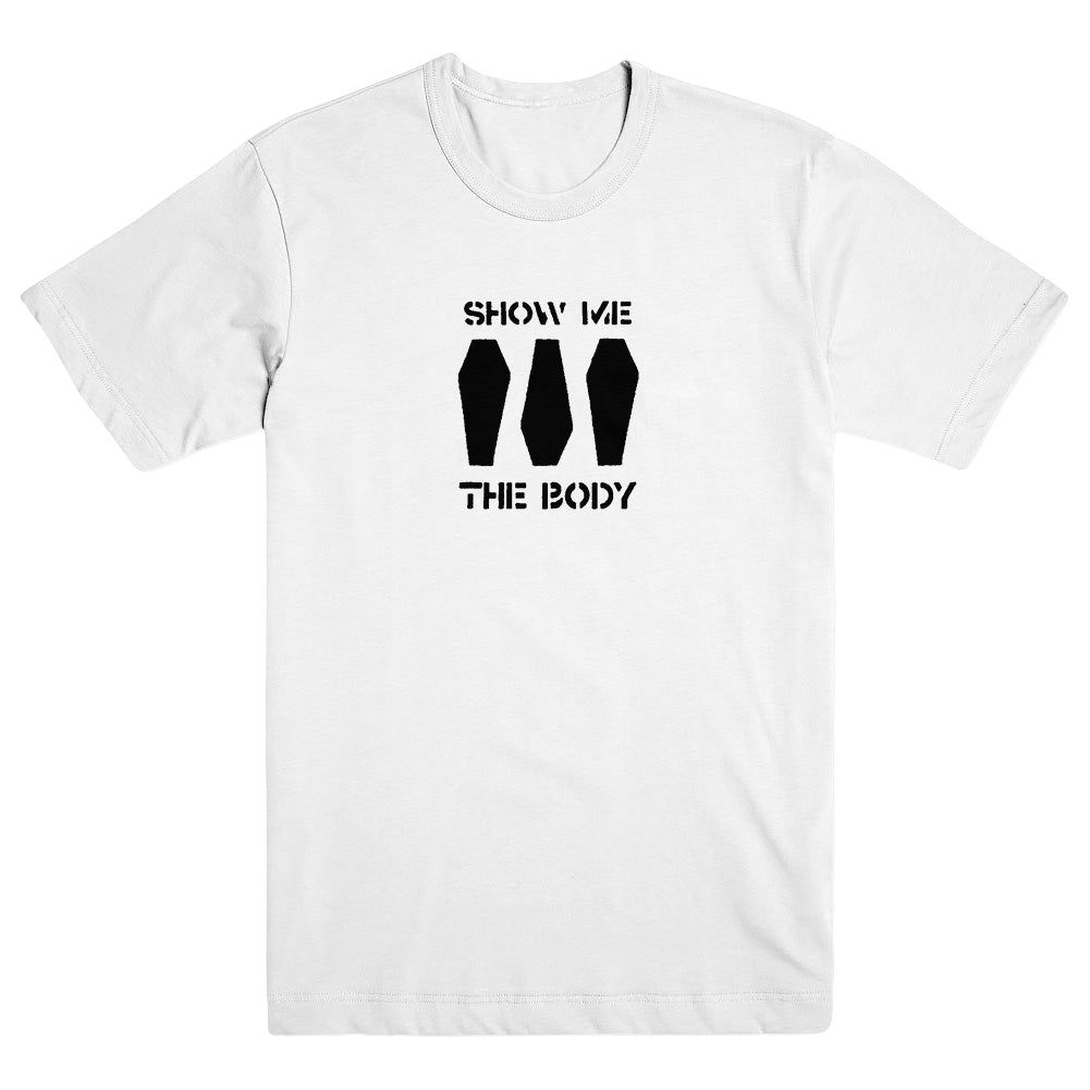 SHOW ME THE BODY "Coffins - White" T-Shirt
