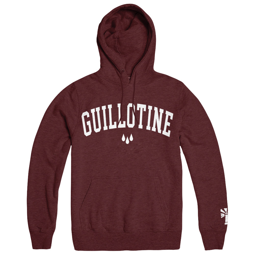 STRAY FROM THE PATH "Guillotine - Burgundy" Hoodie