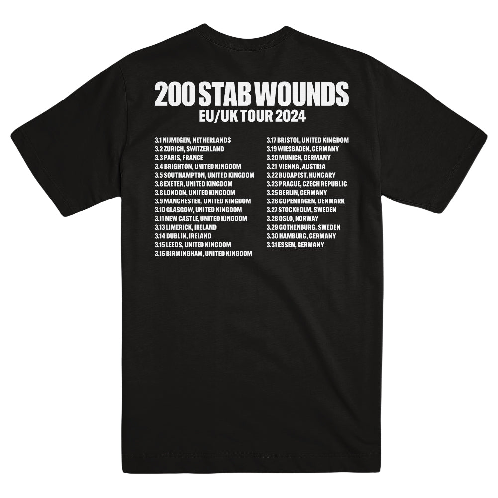 200 STAB WOUNDS "Logo - Tour" T-Shirt