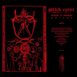 BLACK CURSE "Burning In Celestial Poison" LP