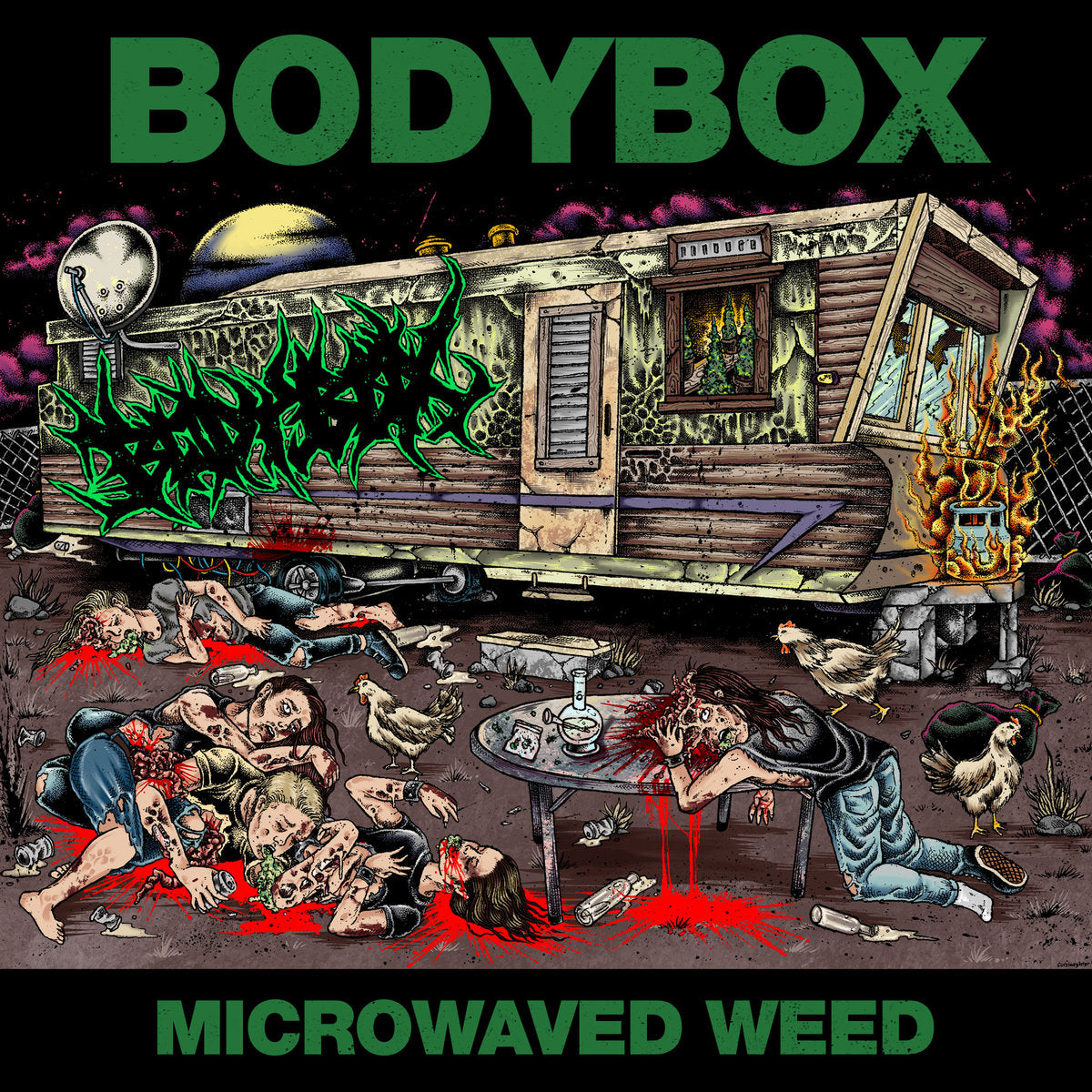 BODYBOX "Microwaved Weed/Through the Bongfire" LP