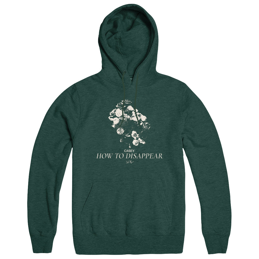 CASEY "How To Disappear - Green" Hoodie