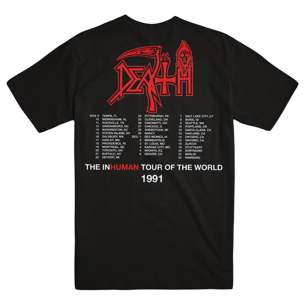 DEATH "Human World Tour - 1991-92" T-Shirt