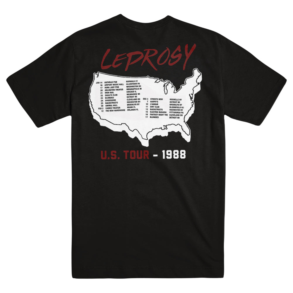 DEATH "Leprosy US Tour - 1988" T-Shirt