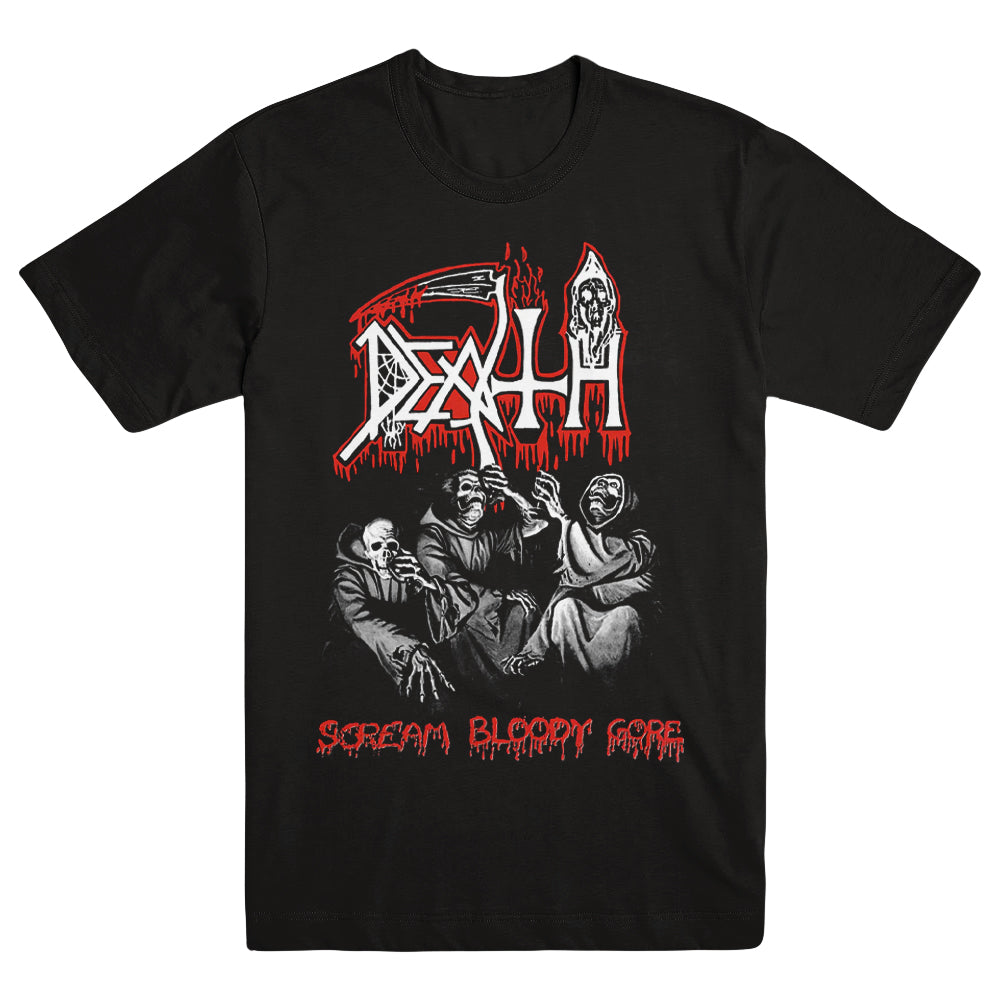 DEATH "Scream Bloody Gore Throwback" T-Shirt