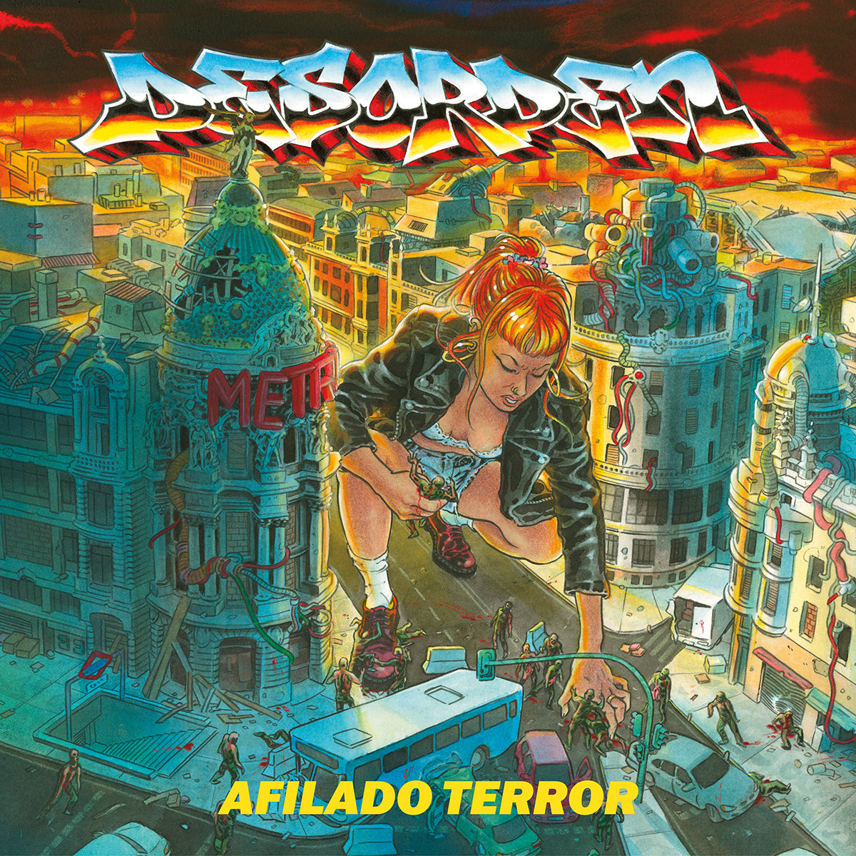 DESORDEN "Afilado Terror" LP