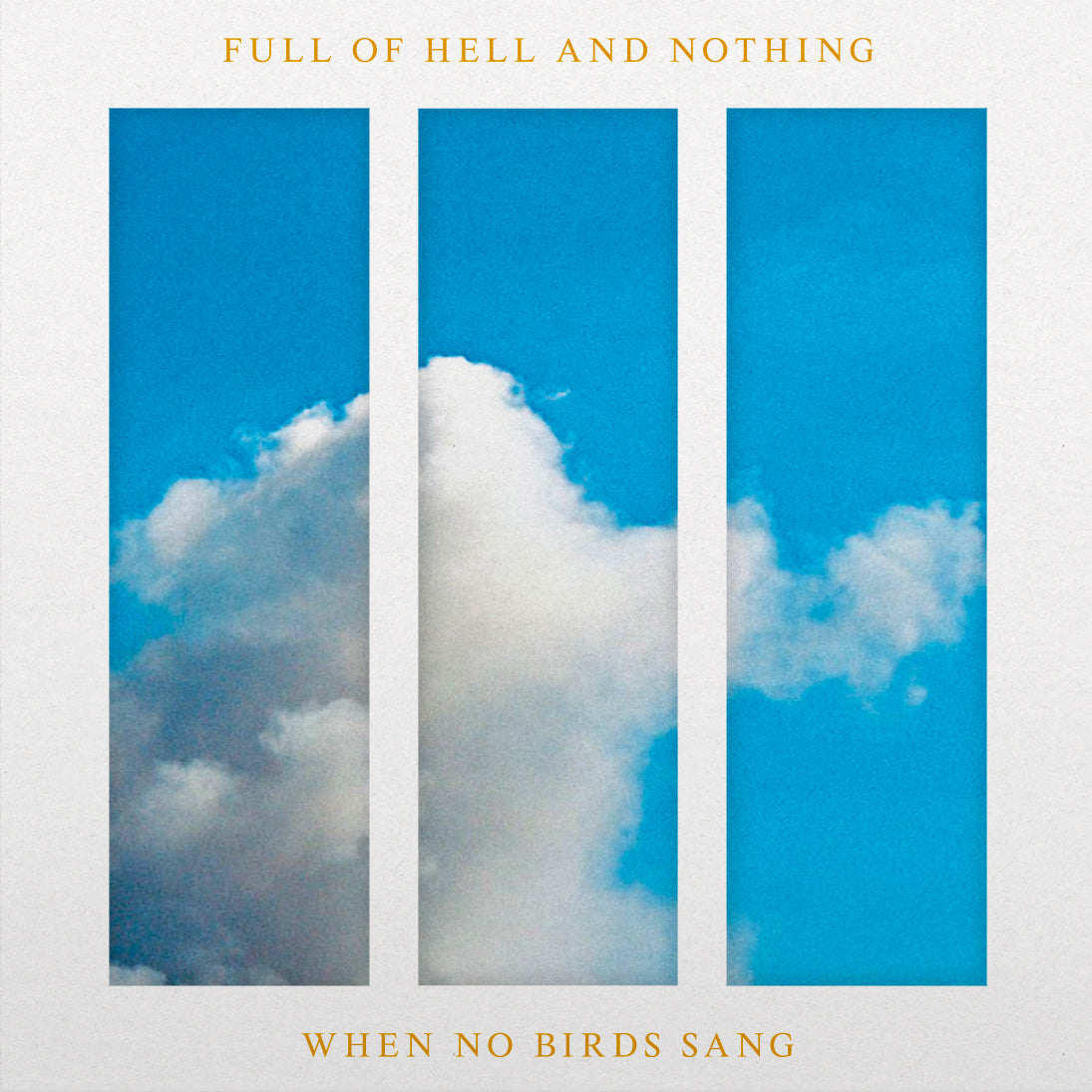 FULL OF HELL & NOTHING "When No Birds Sang" CD