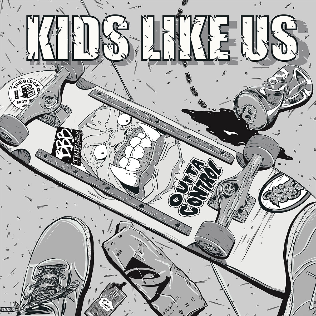 KIDS LIKE US "Outta Control" LP