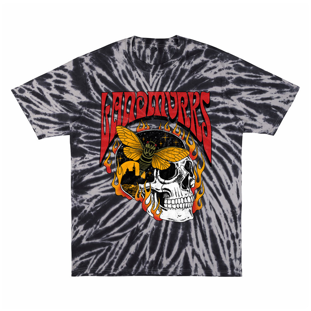 LANDMVRKS "Skull - Tie Dye" T-Shirt