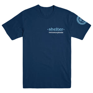 SHELTER "Metamorphosis - Navy" T-Shirt