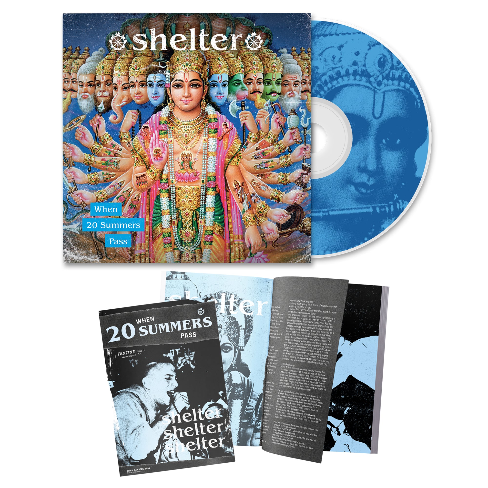 SHELTER "When 20 Summers Pass - Deluxe" CD