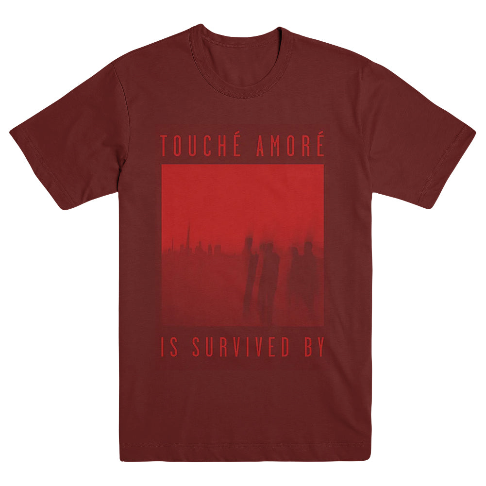 TOUCHE AMORE "Is Survived By: Revived - Red" T-Shirt