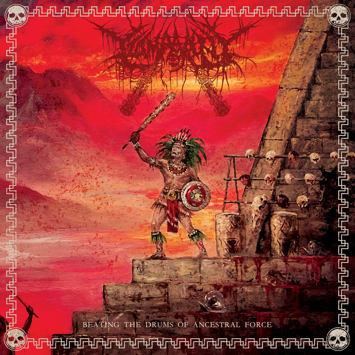 TZOMPANTLI "Beating The Drums Of Ancestral Force" LP