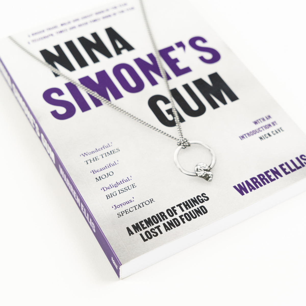 WAREEN ELLIS "Nina Simone's Gum" Book