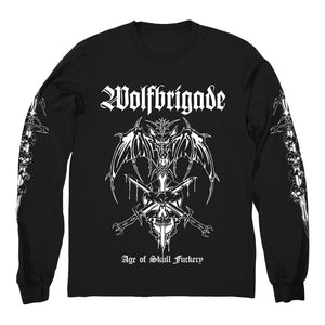 WOLFBRIGADE "Age Of Skull - Black" Longsleeve