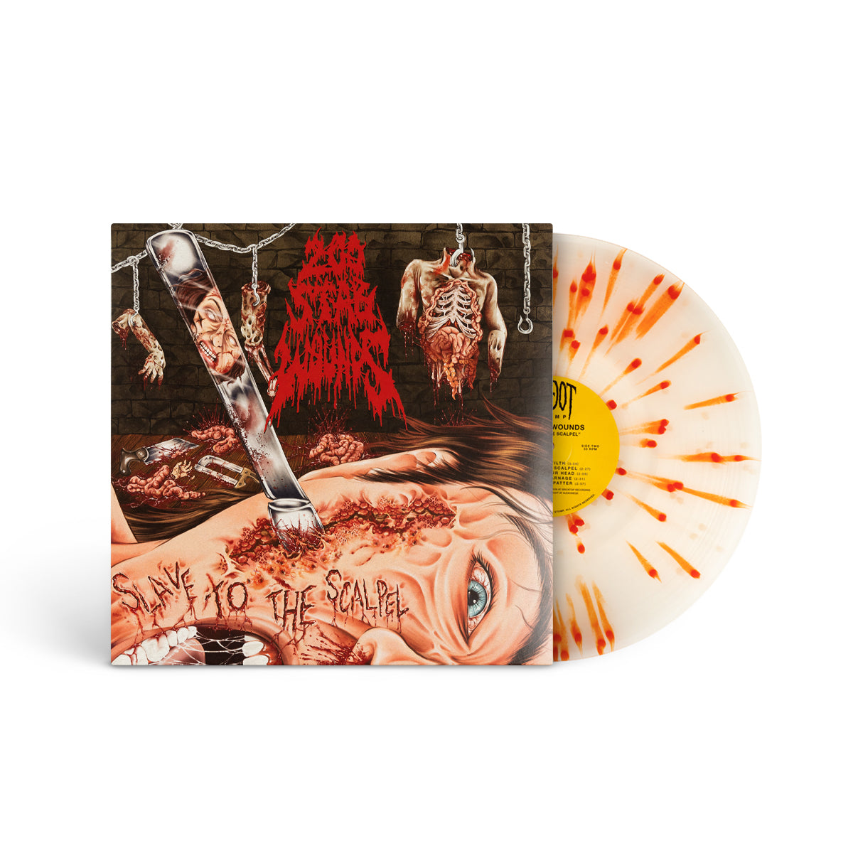 200 STAB WOUNDS Slave To The Scalpel LP Evil Greed