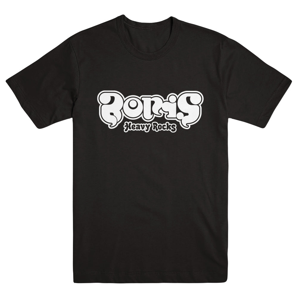 BORIS "Logo - White On Black" T-Shirt
