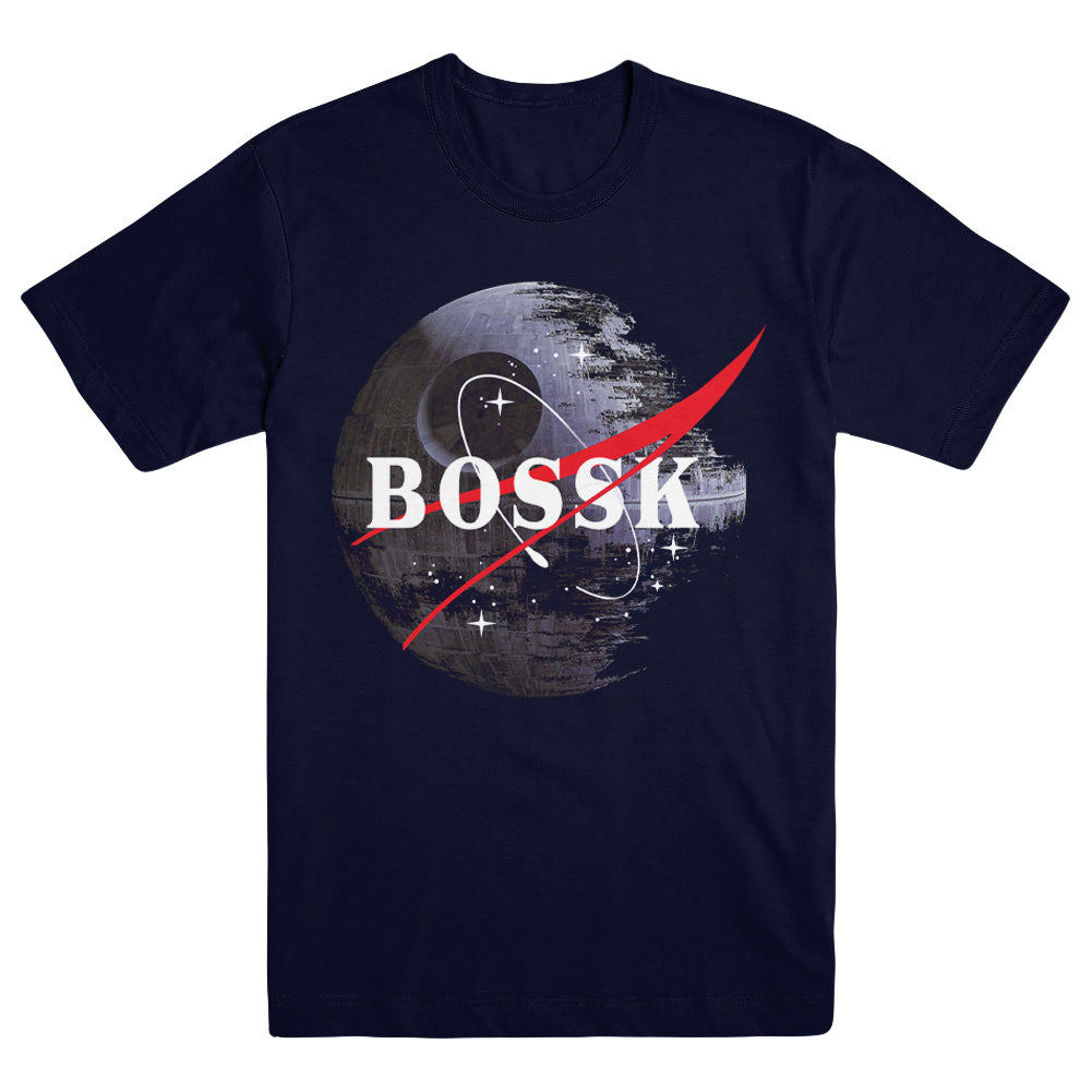 BOSSK "Death Star - Navy" T-Shirt