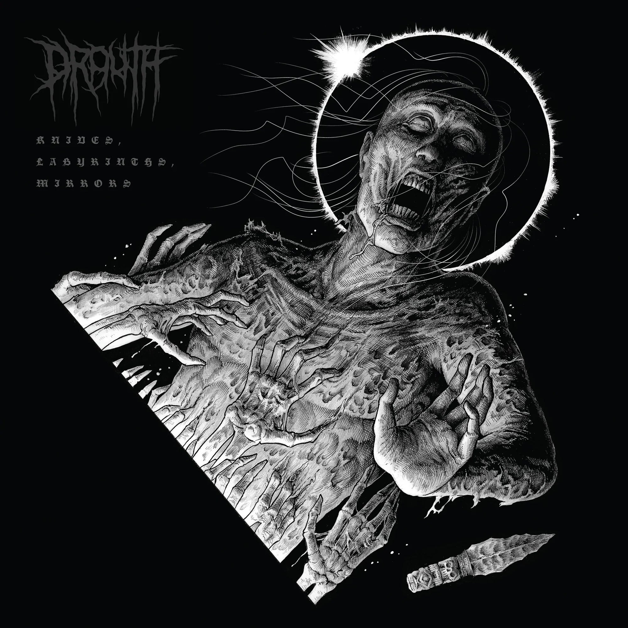DROUTH "Knives, Labyrinths, Mirrors" 12"
