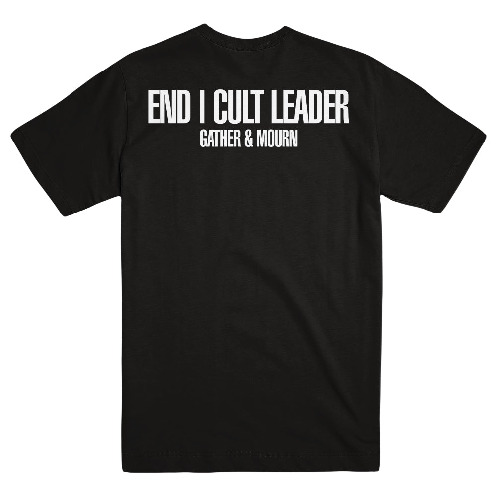 END / CULT LEADER "Gather & Mourn - White" T-Shirt