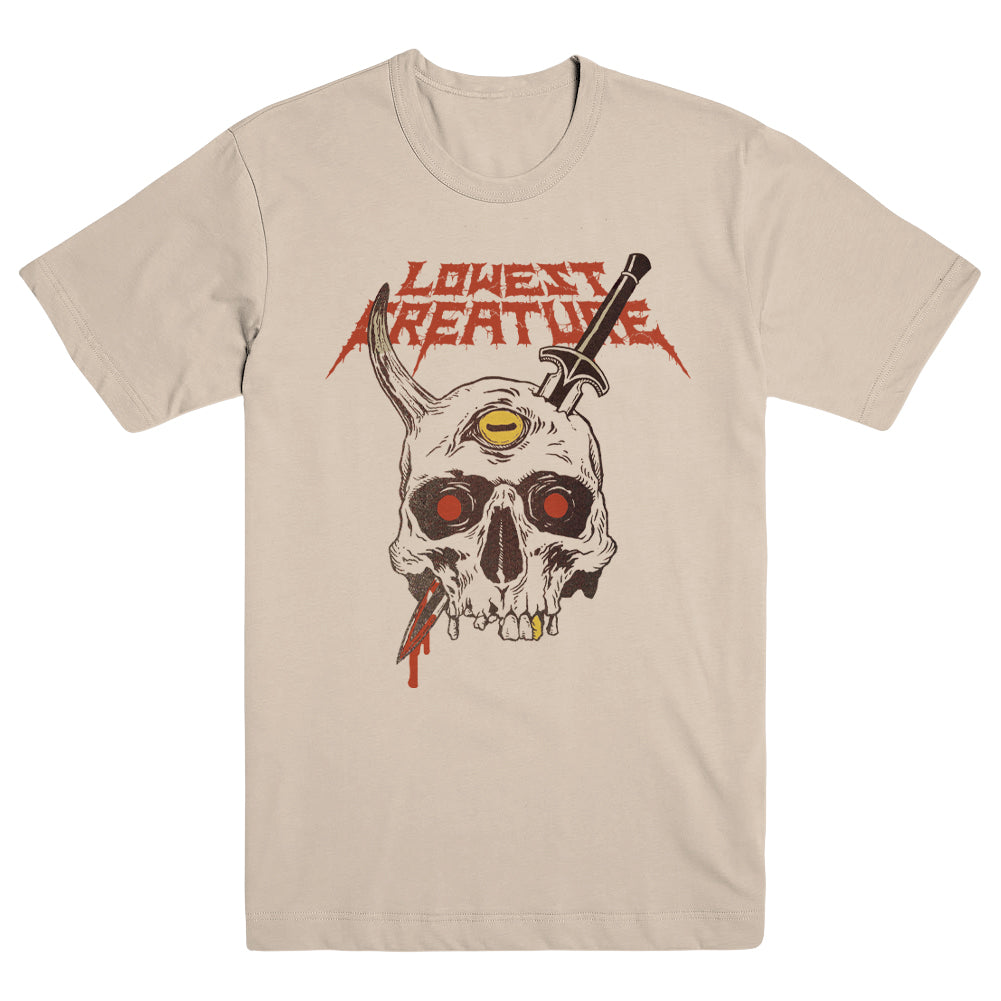 LOWEST CREATURE "Conjuring Demons - Natural" T-Shirt