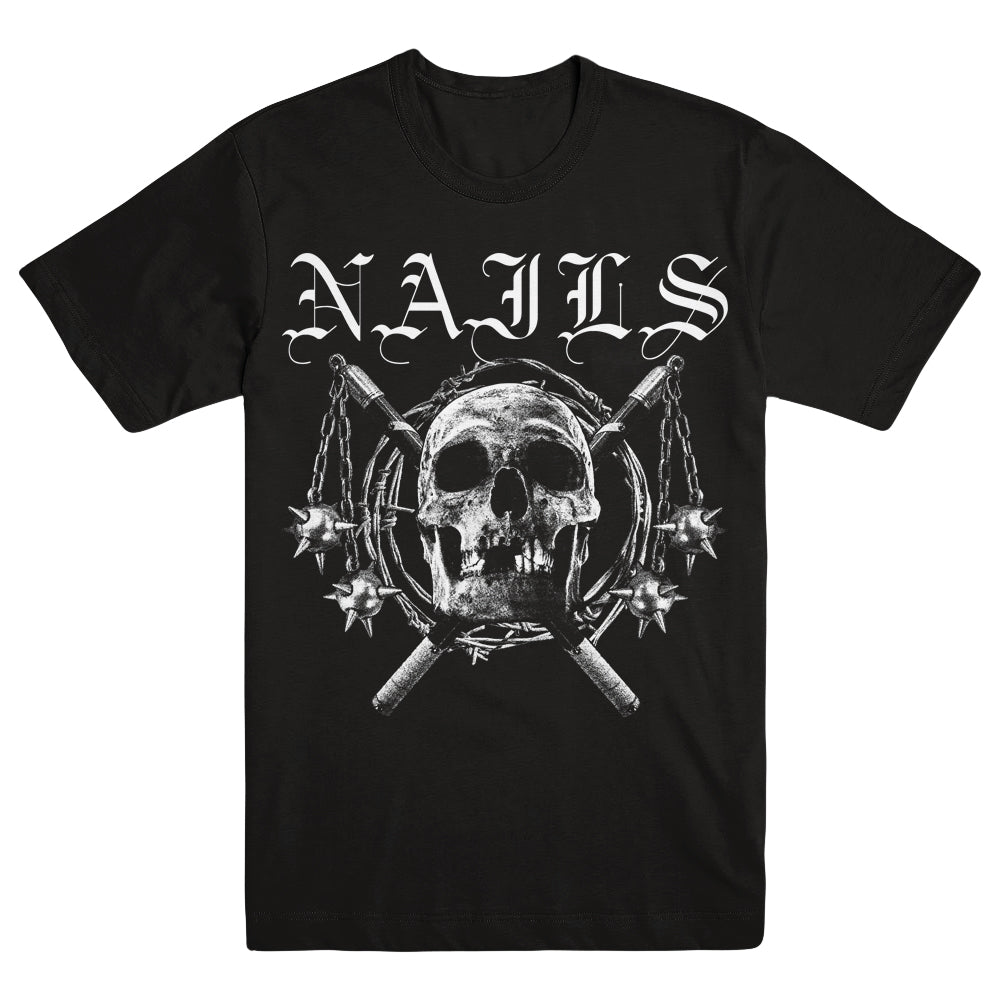 NAILS "Skull And Maces" T-Shirt