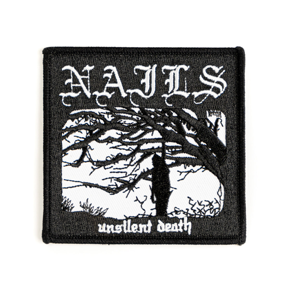 NAILS "Unsilent Death" Embroidered Patch