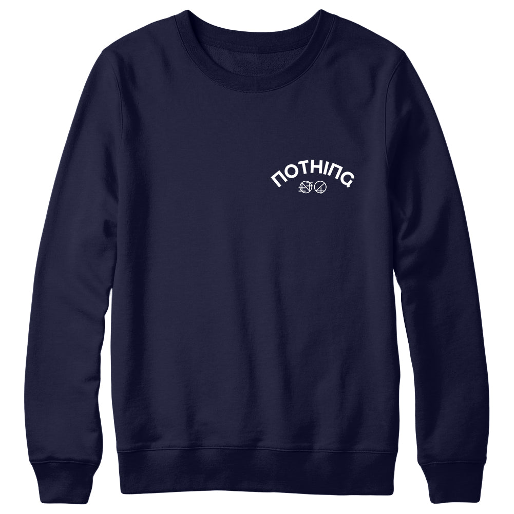 NOTHING "Love Is - Navy" Crewneck