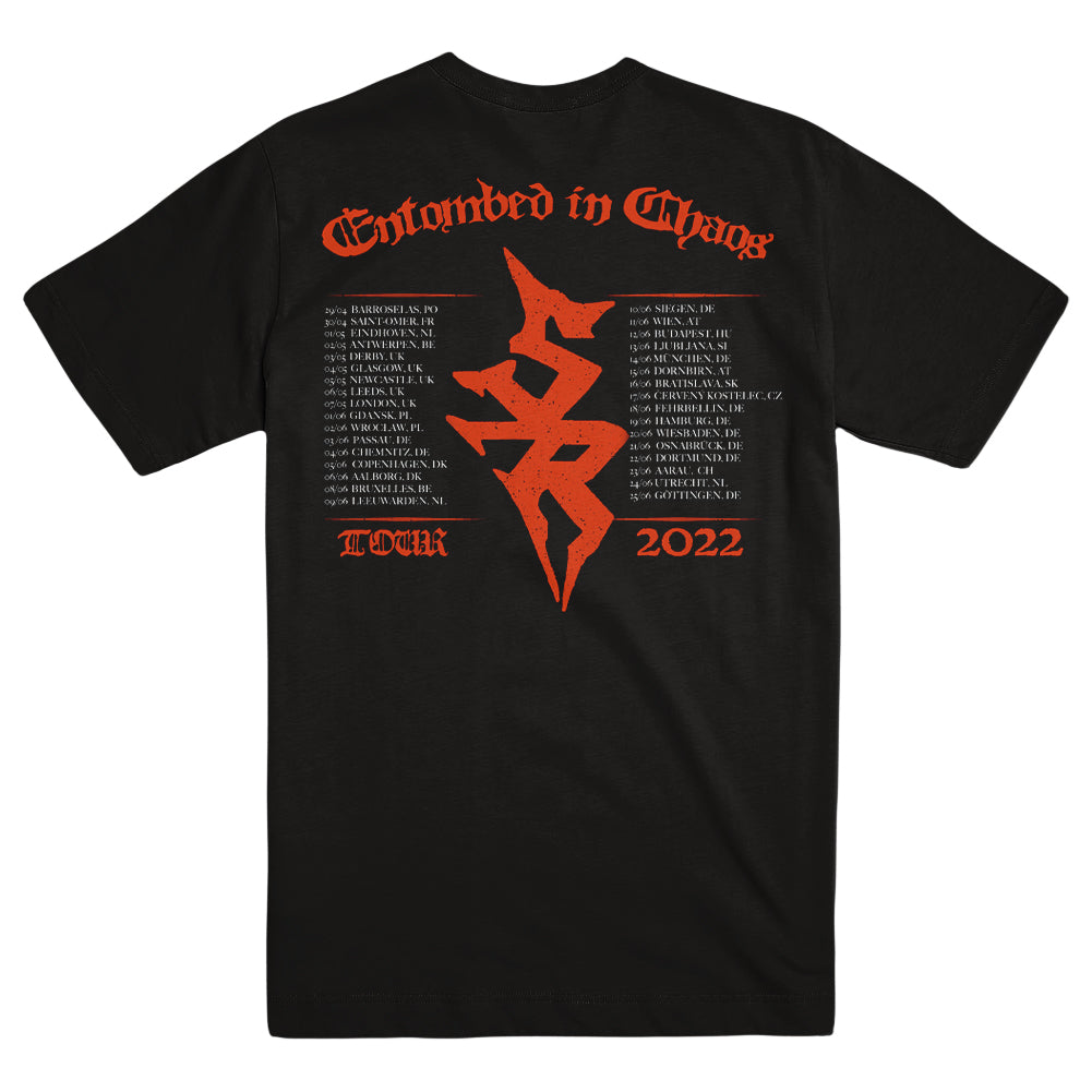 SKELETAL REMAINS "The Entombment Of Chaos Tour" T-Shirt