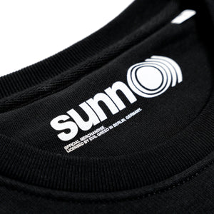 SUNN O))) "Embroidered Logo - Black On Black" T-Shirt