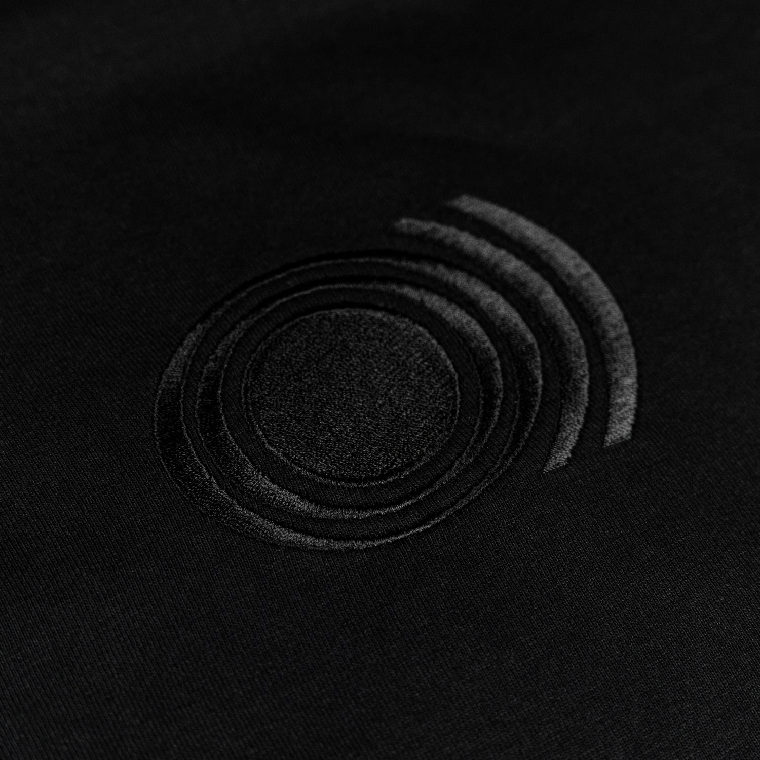 SUNN O))) "Embroidered Logo - Black On Black" Longsleeve