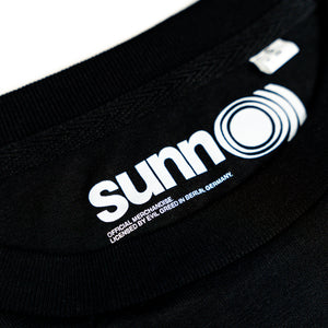 SUNN O))) "Embroidered Logo - Black On Black" Longsleeve