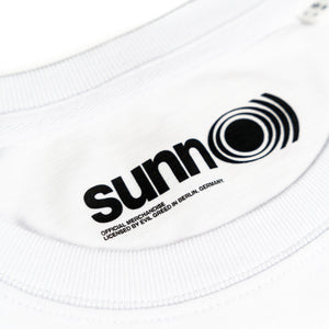 SUNN O))) "Embroidered Logo - Red On White" T-Shirt