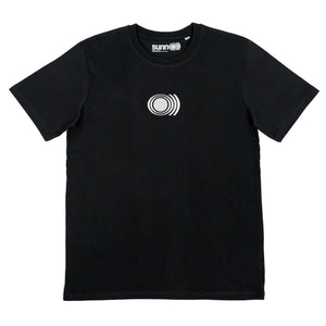 SUNN O))) "Embroidered Logo - White On Black" T-Shirt