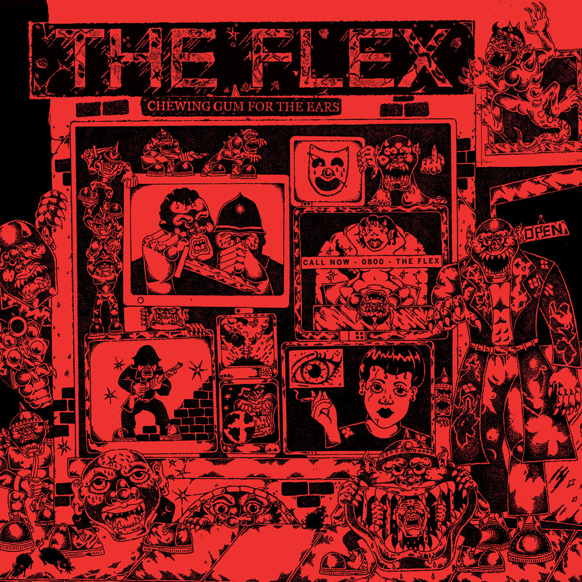 THE FLEX "Chewing Gum For The Ears" LP